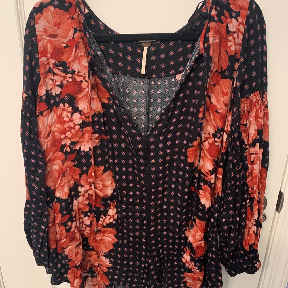 Free people floral romper